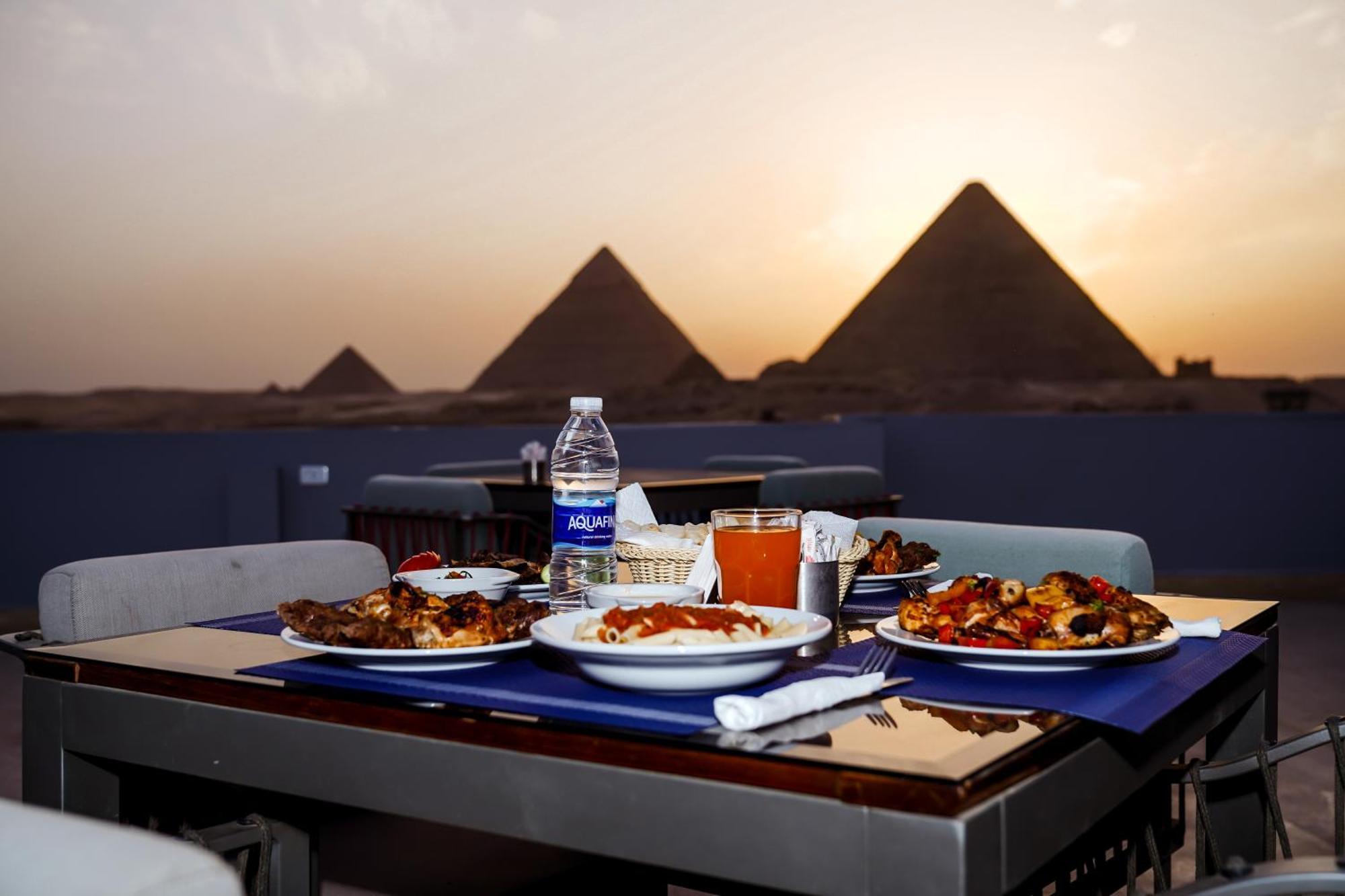 Pyramids Hotel Kafret el-Gabal Kültér fotó