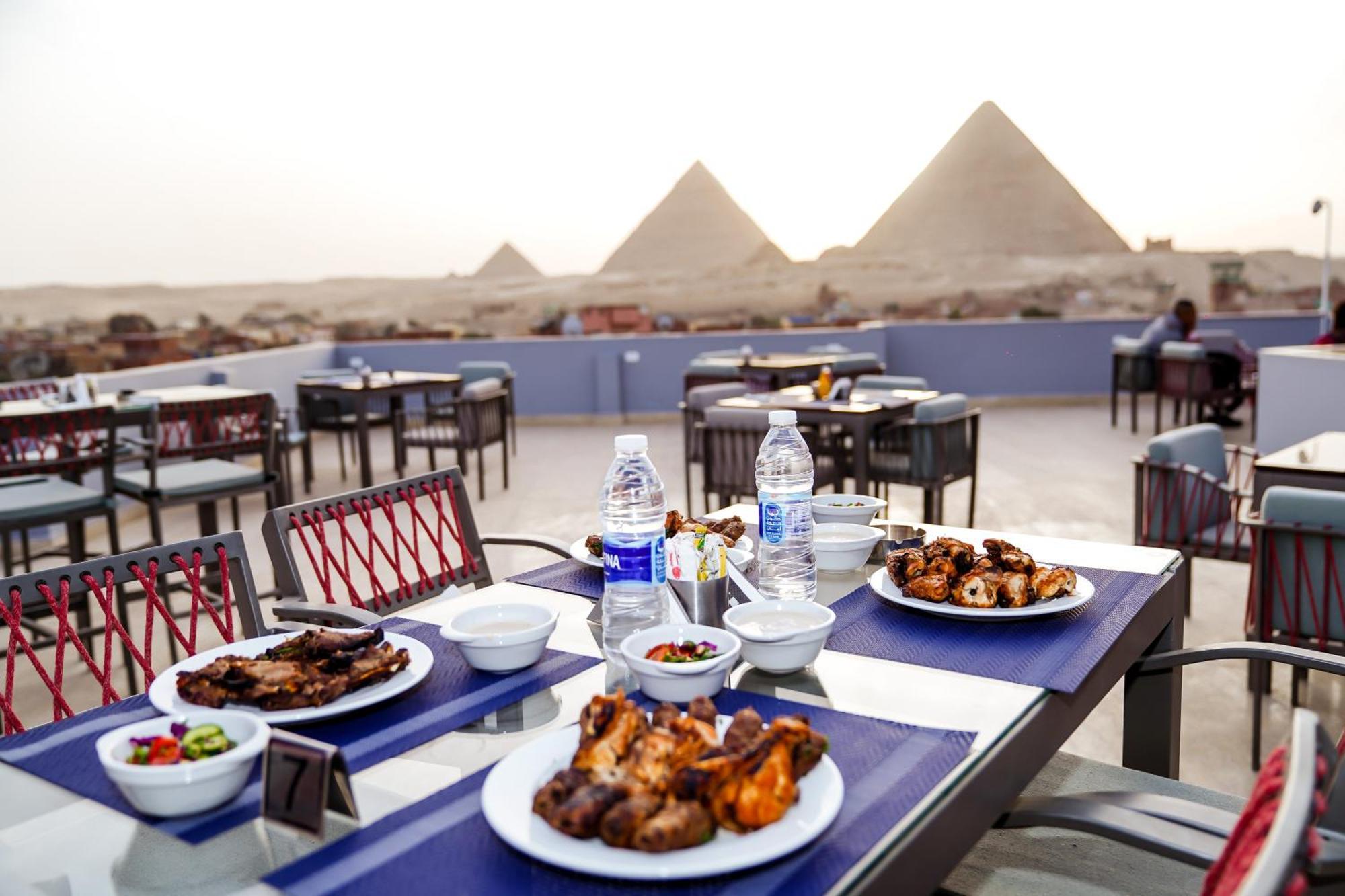 Pyramids Hotel Kafret el-Gabal Kültér fotó