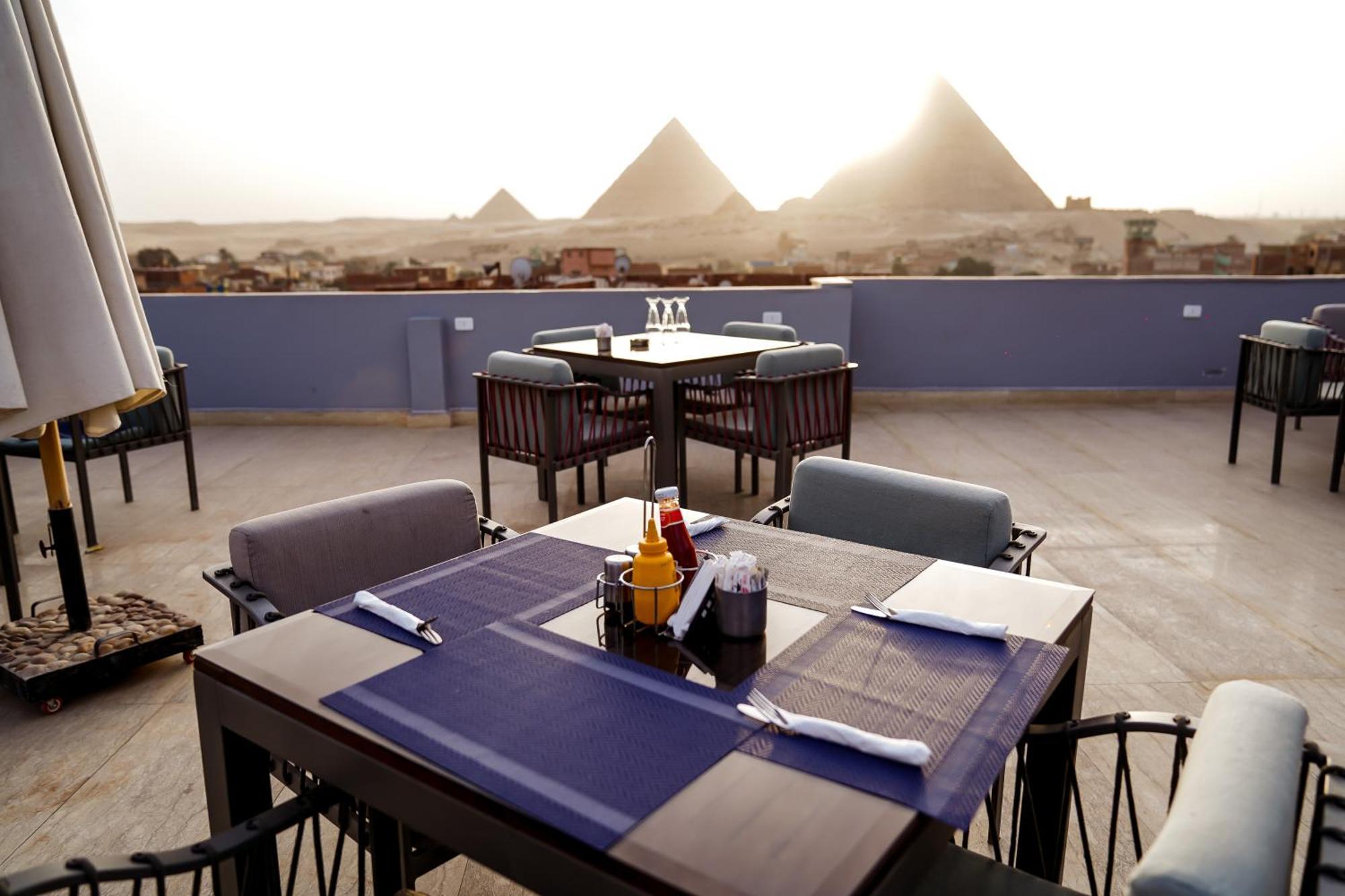 Pyramids Hotel Kafret el-Gabal Kültér fotó
