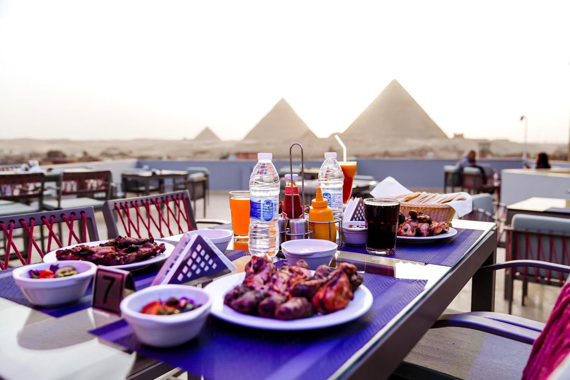 Pyramids Hotel Kafret el-Gabal Kültér fotó