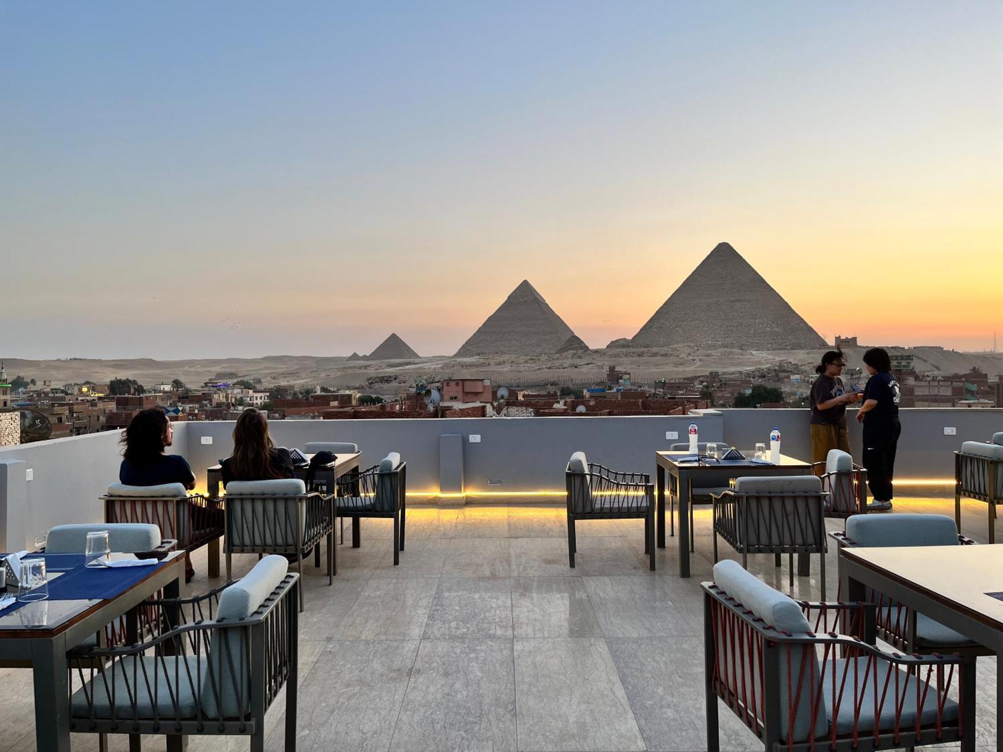 Pyramids Hotel Kafret el-Gabal Kültér fotó